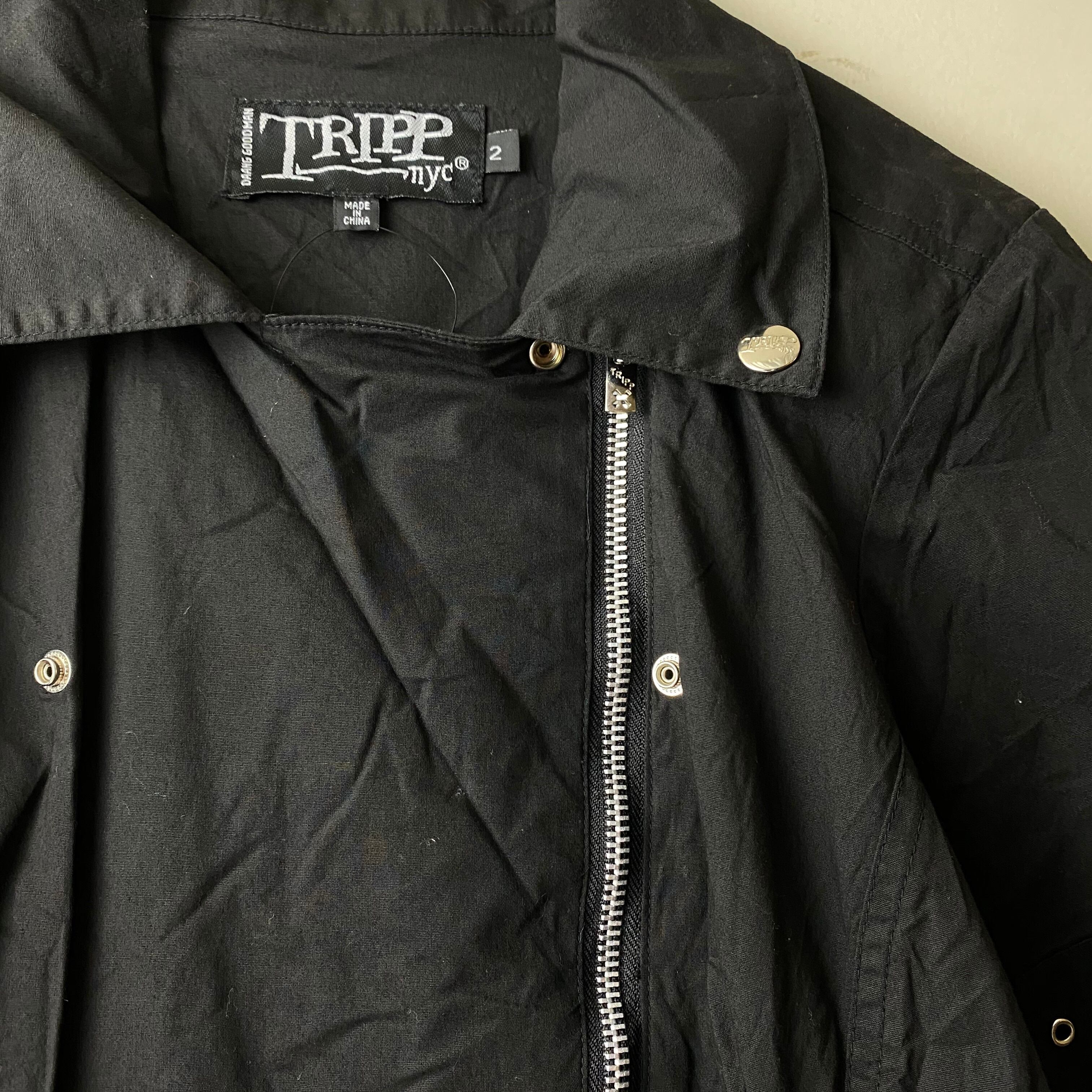 TRIPP NYC short sleeves riders jacket | NOIR ONLINE