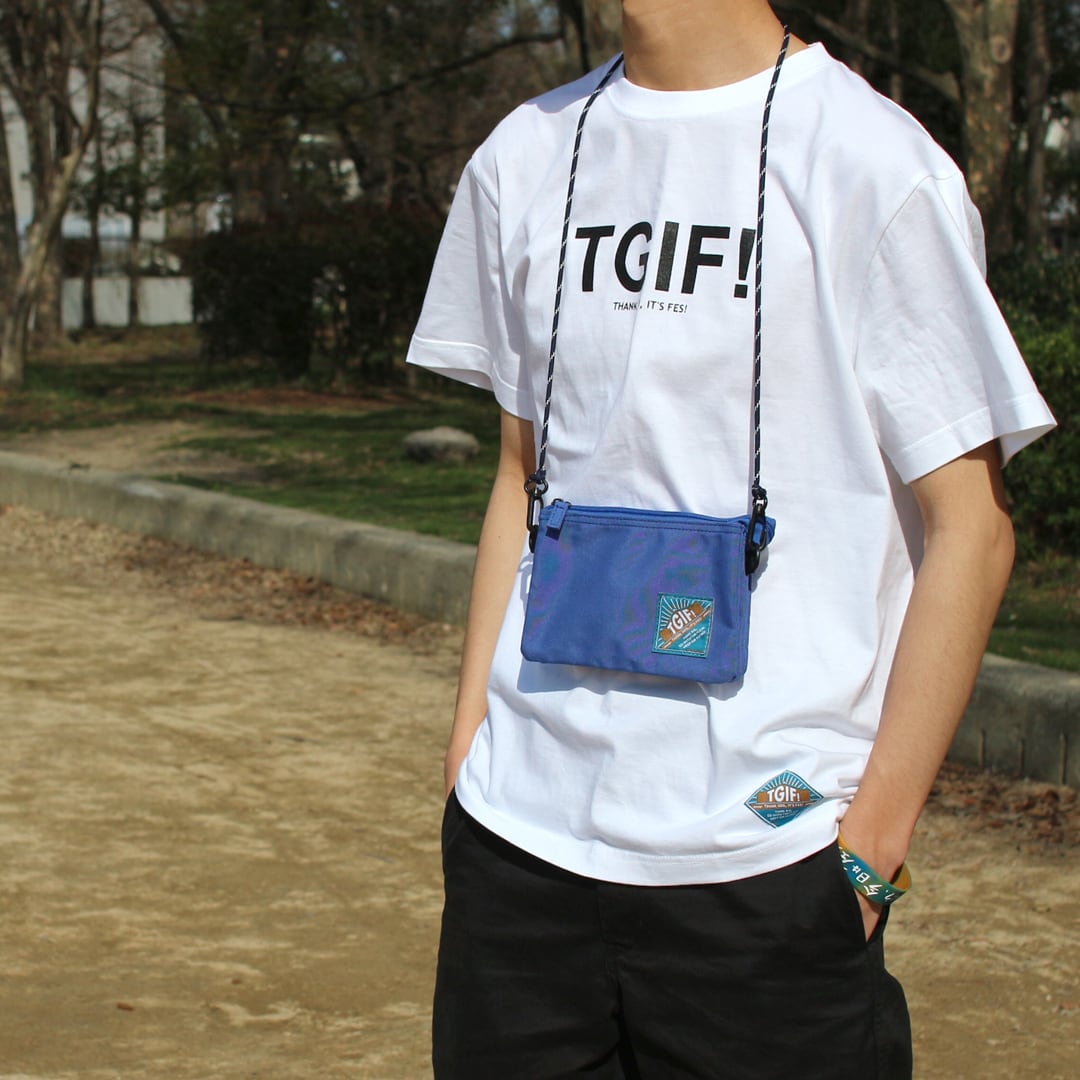 フェスバッグ TGIF! スマホ＆ウォレットネックポーチ/ミニショルダー