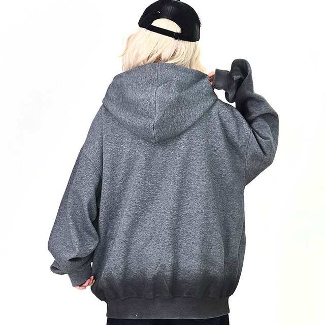 グラデーションスタッズストリートフーディ   R01493