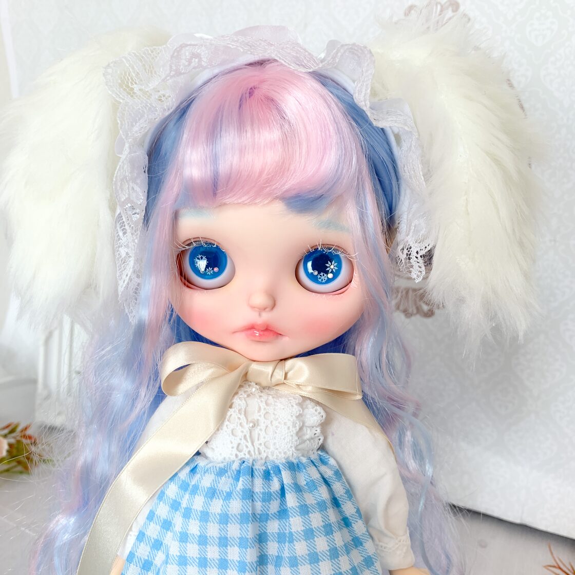 カスタム用アイシードール ヘッドパーツ 閉め切っ