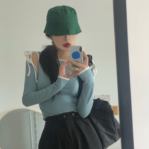 ✞ ♡スリムショートTシャツ トップス 大人女子☆ ロング レース レースアップ ✞ゴスロリ SM ミリ 甘ロリ クラロリ 和ロリ エレガント 黒ロリ 姫ロリ 華ロリ BB-BB13833502819