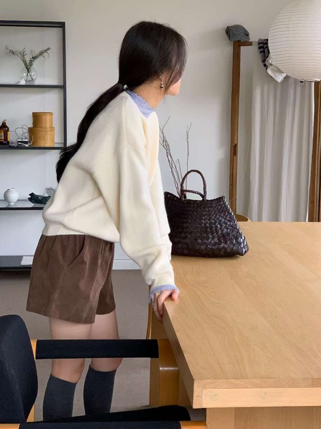 (予約) AREING / Swan corduroy pants 2color