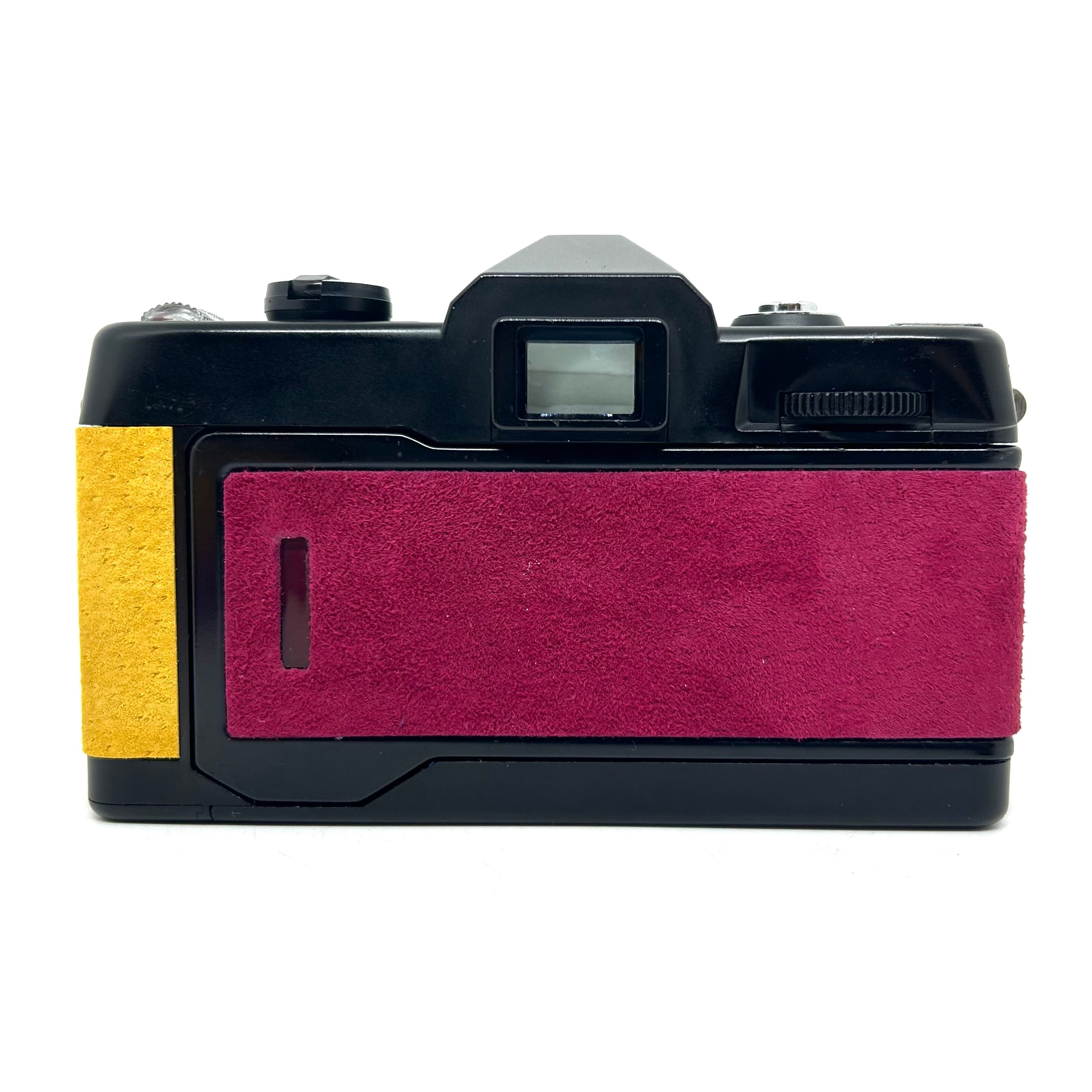 24-083 リメイクカメラ FUJICA ST-F（ワインレッド・マスタード