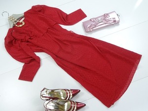 ★送料無料★9号☆マグ－フリルモチ－フワンピ－ス[OPN5553]