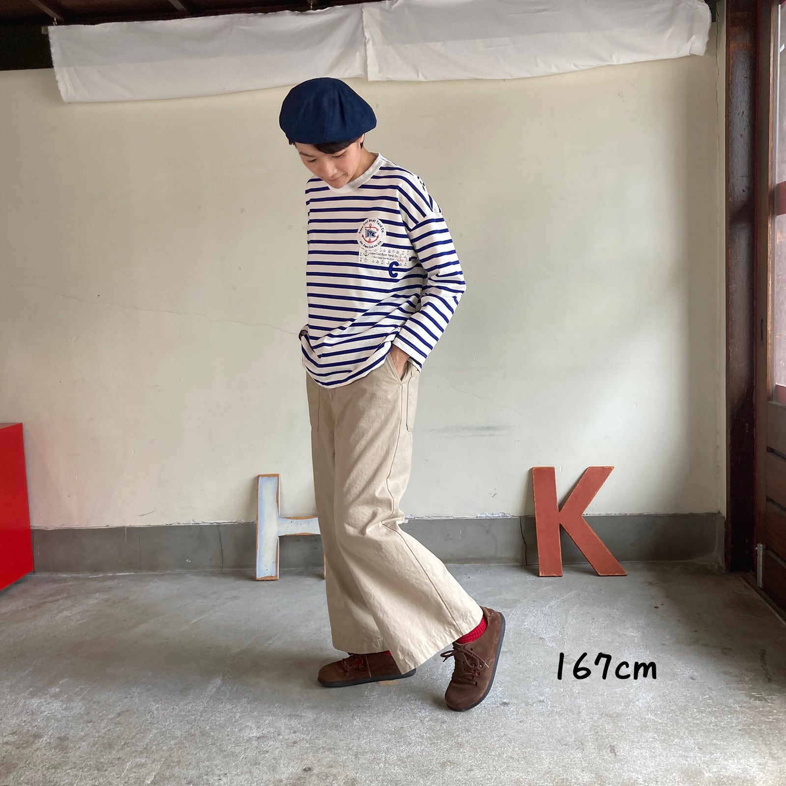 マリネセーラーズパンツ HAYATE AfterHoursWear/CCBYセーラーズパンツ