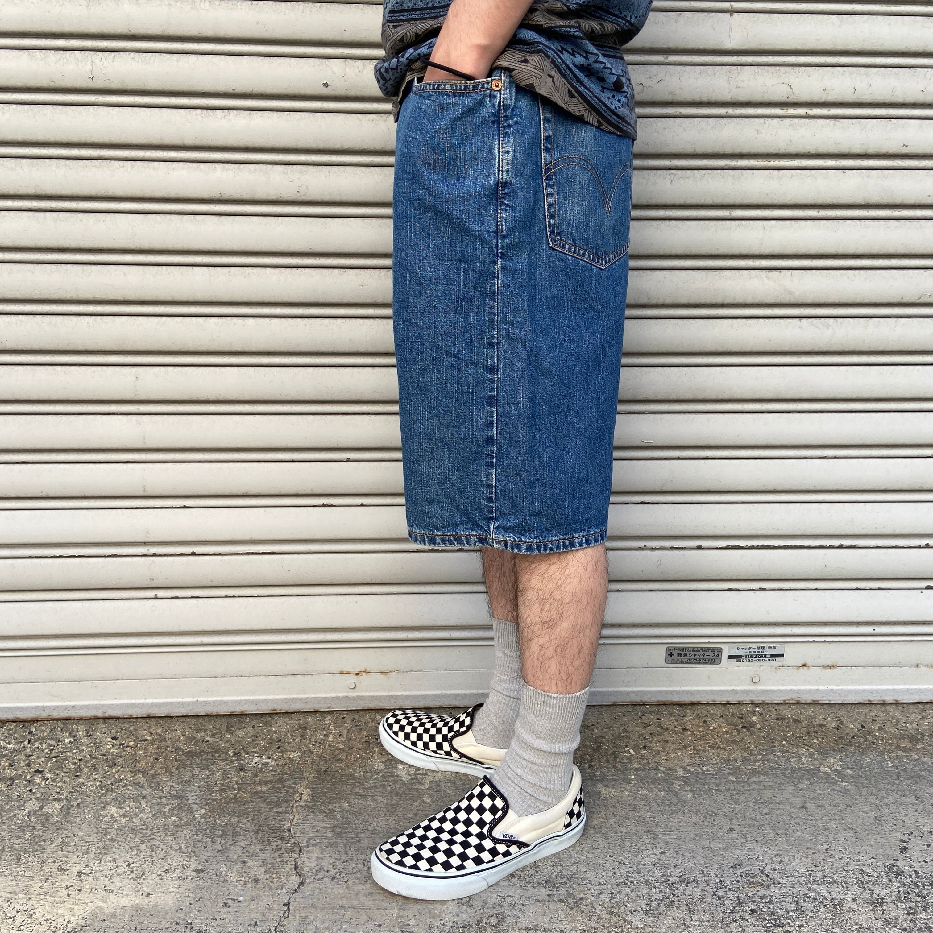 Levi's リーバイス 569 デニムショーツ ルーズストレート W34 | 古着屋 Uan