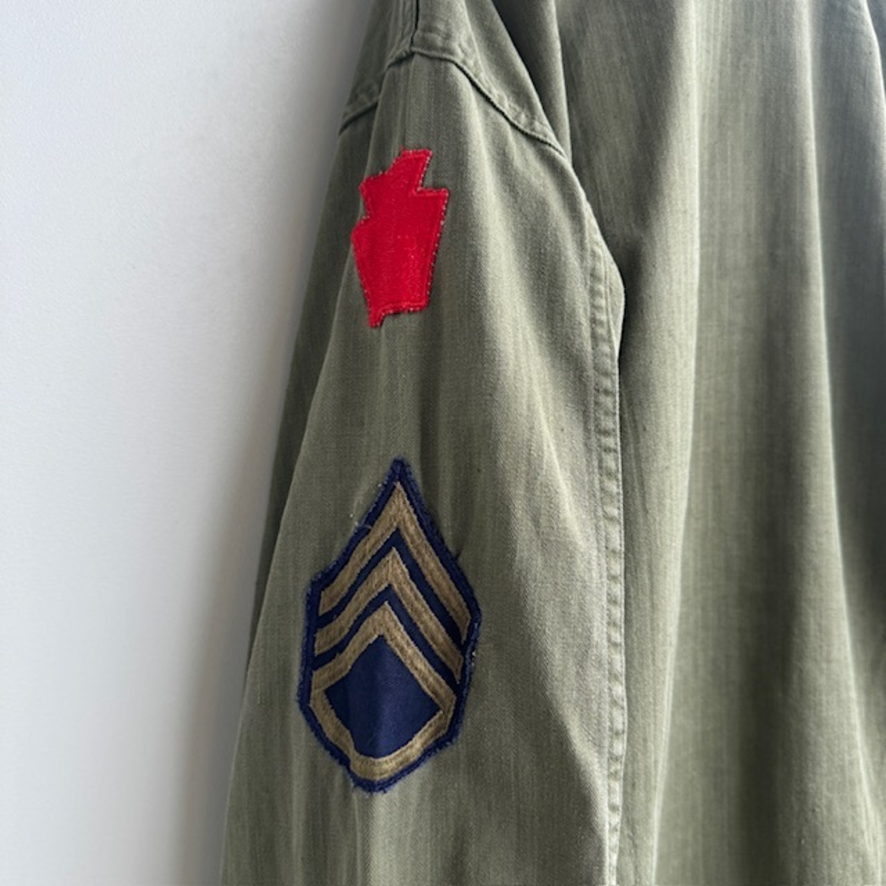US Army M-43 HBT Jacket 38R 40s 画像9