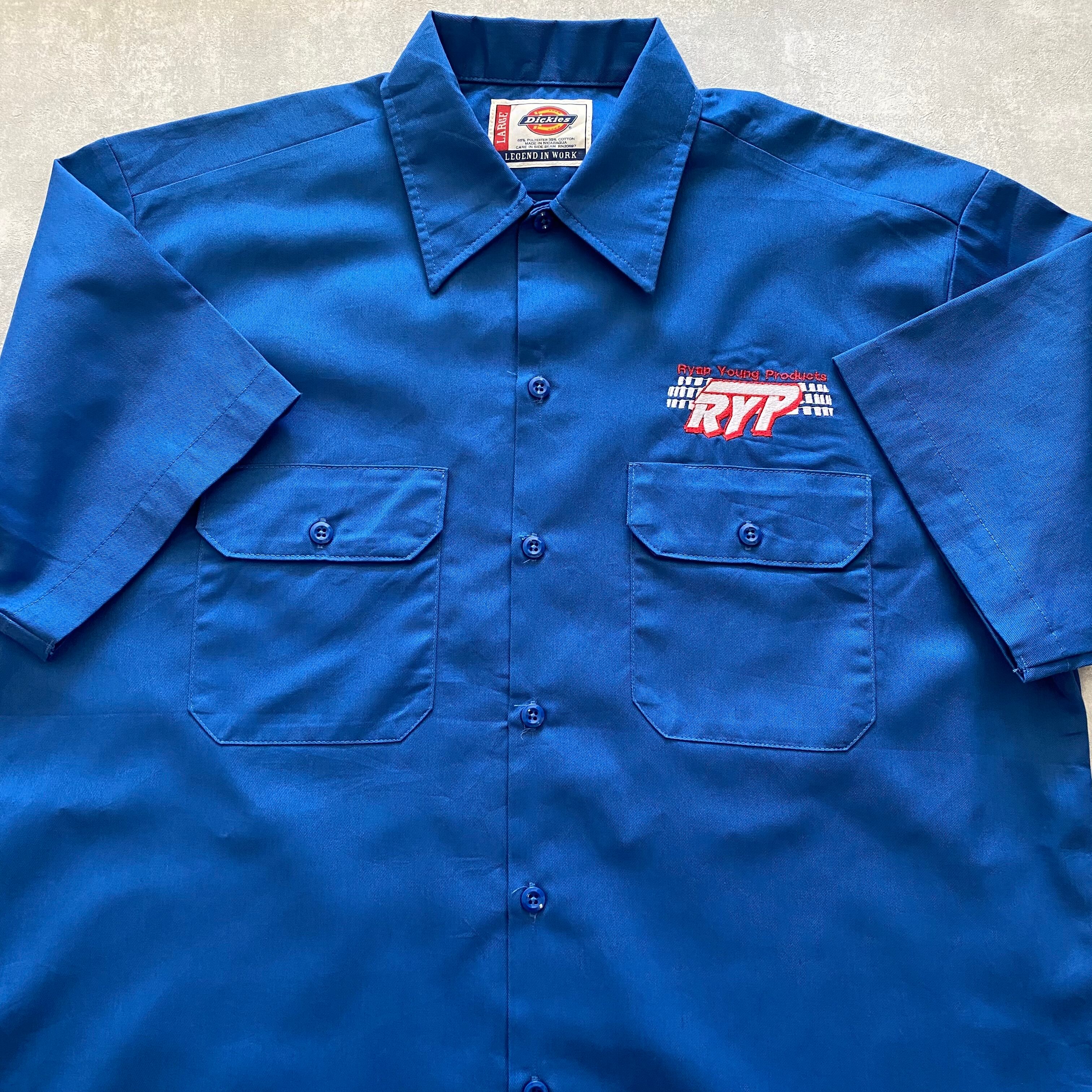 made in NICARAGUA Dickies RYP Work shirt{ニカラグア製 ディッキーズ