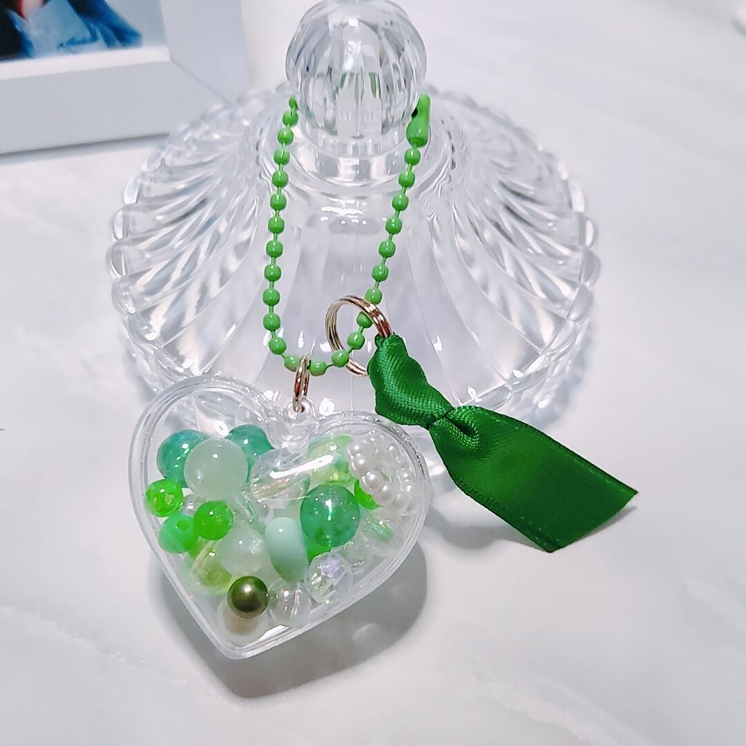 推し色ハートカプセルキーホルダー | Pay ID