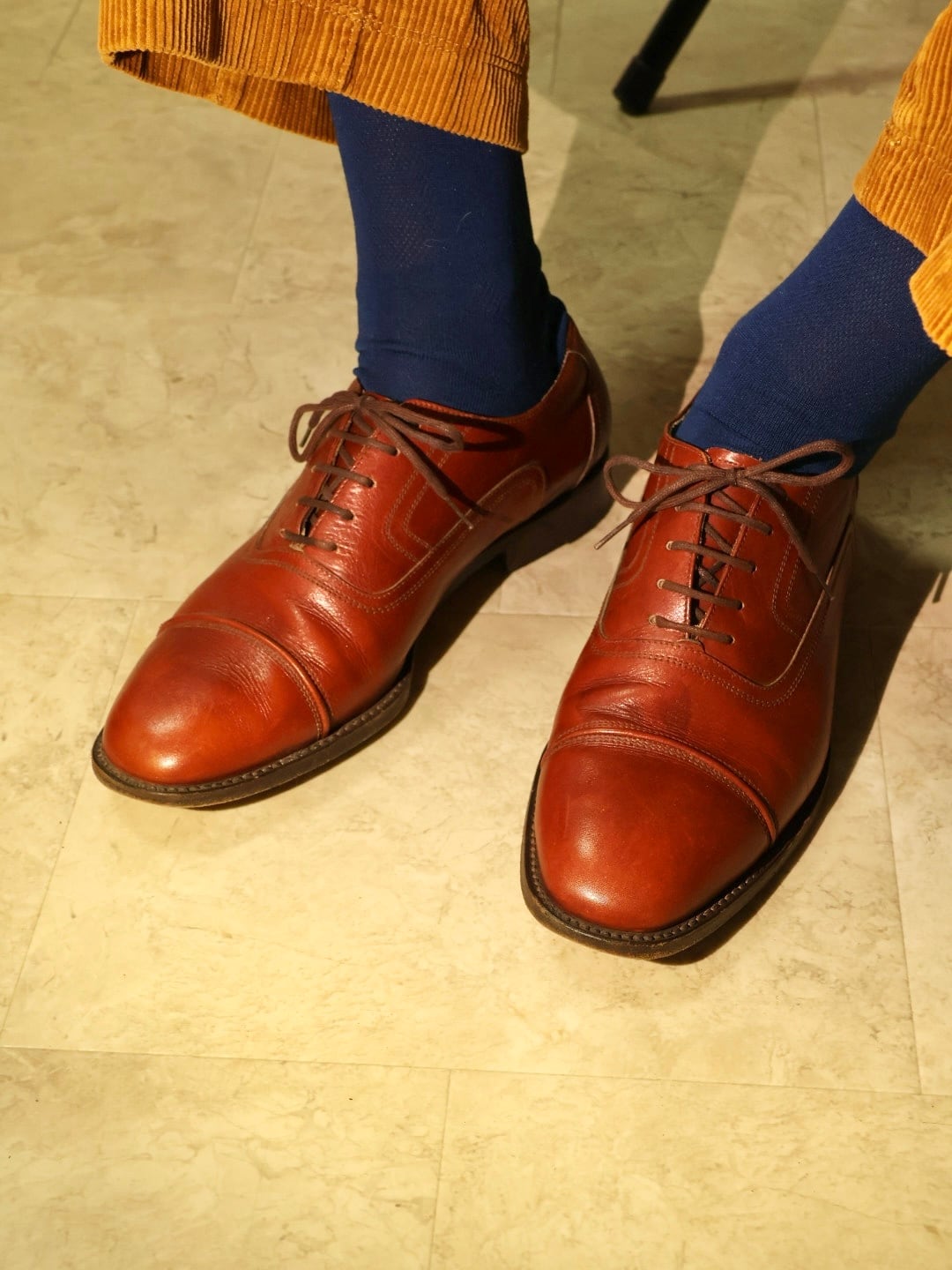 【GIORGIO ARMANI】レザーシューズ 約26cm イタリア製 箱付き GIORGIO ARMANI leather shoes | 森崎洋品店