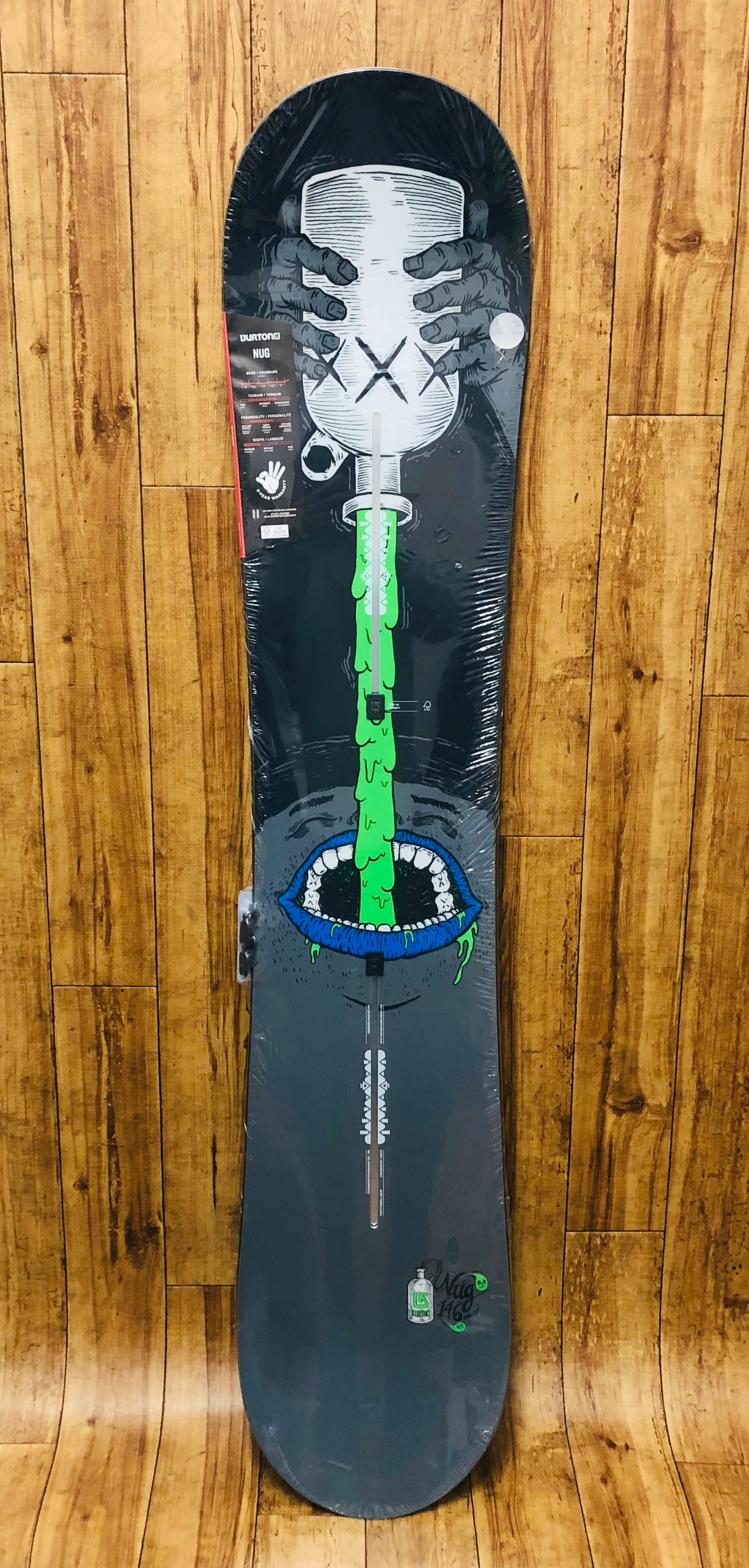 スノーボード SNOWBOARD SALE 15/16 BURTON NUG FLYING V 146cm  