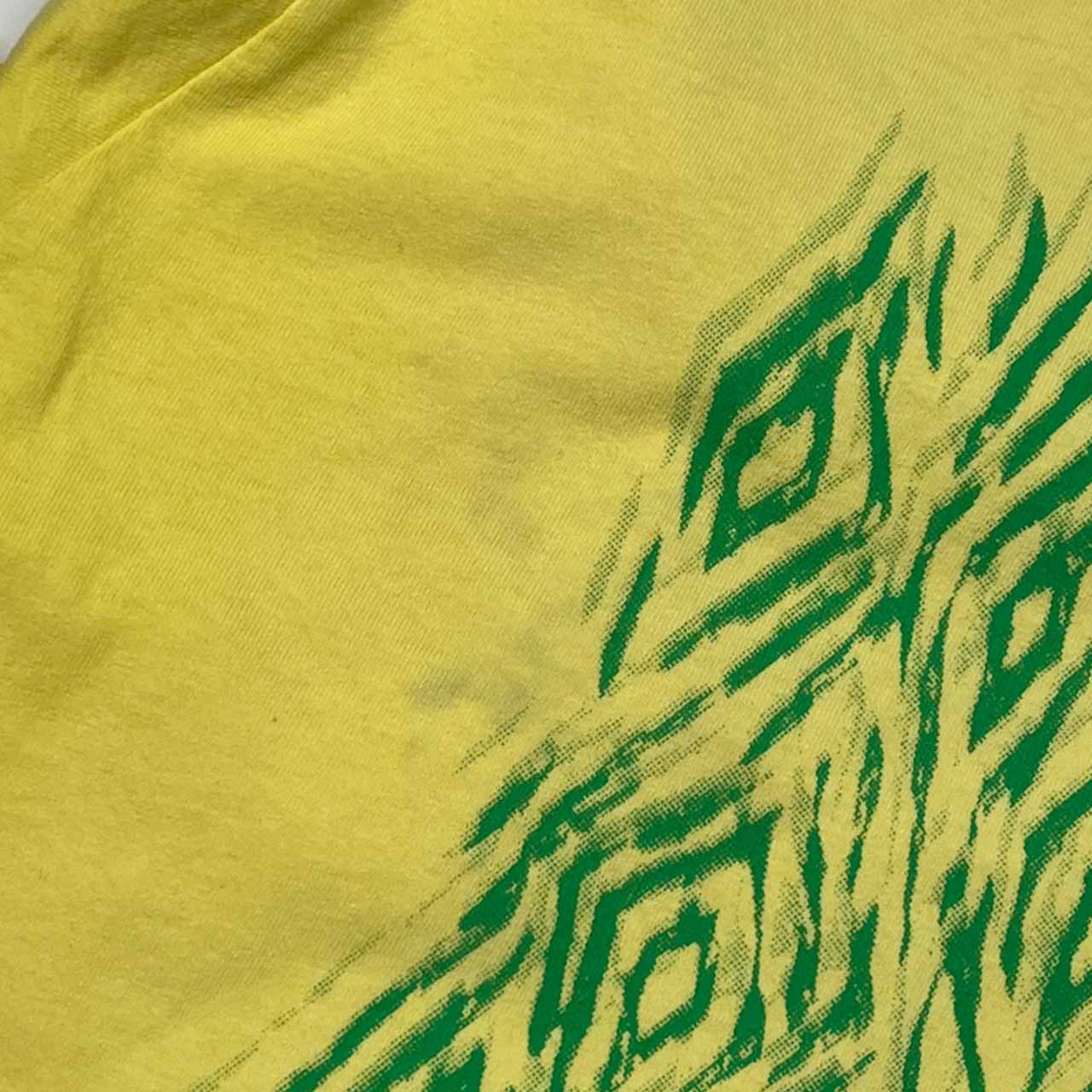 USA製 ENGINEERED GARMENTS エンジニアドガーメンツ バック デザイン 半袖 Tシャツ L/イエロー メンズ ネペンテス