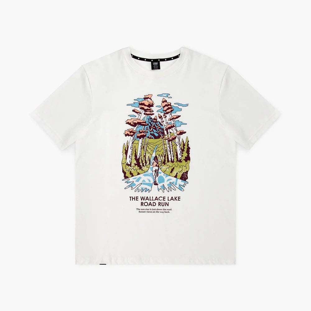 CIELE(シエル)U ORTShirt -Wallace Lake Road -Trooper-unisex ユニセックスランニングTシャツ