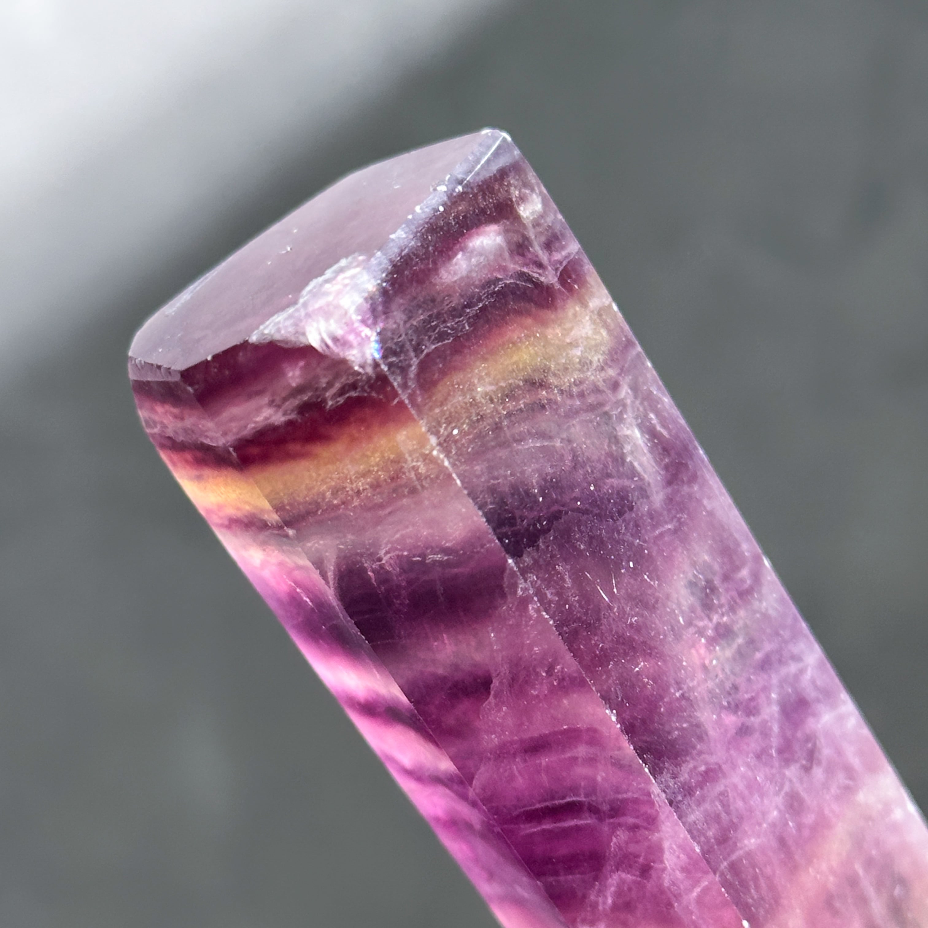レインボーフローライト タワー24◇ Rainbow Fluorite ◇天然石・鉱物