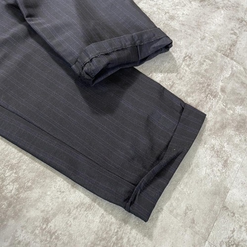 00s old PRADA stripe イタリア製 48 slacks 詳細写真15