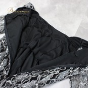 社交ダンス 衣装 ドレス スタンダード ブラック系 黒 チョーカー フロート レース 長袖 ワンピース きれいめ 上品 気品 エレガント かわいい 大人っぽい 華やか パーティドレス ダンスパーティー ステージ衣装 舞台衣装 発表会 レディース ソシアルダンス 競技ダンス ボールルームダンス ブラックドレス 黒ドレス セット スパンコール風 シルバー系 長袖ワンピース ワンピースドレス 社交ダンスドレス スタンダードドレス ワルツ タンゴ 競技用 演技用 ステージ用 発表会用 ダンス衣装 大人可愛い