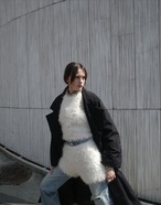 CLANE SHAGGY AMERICAN SLEEVE KNIT TOPS