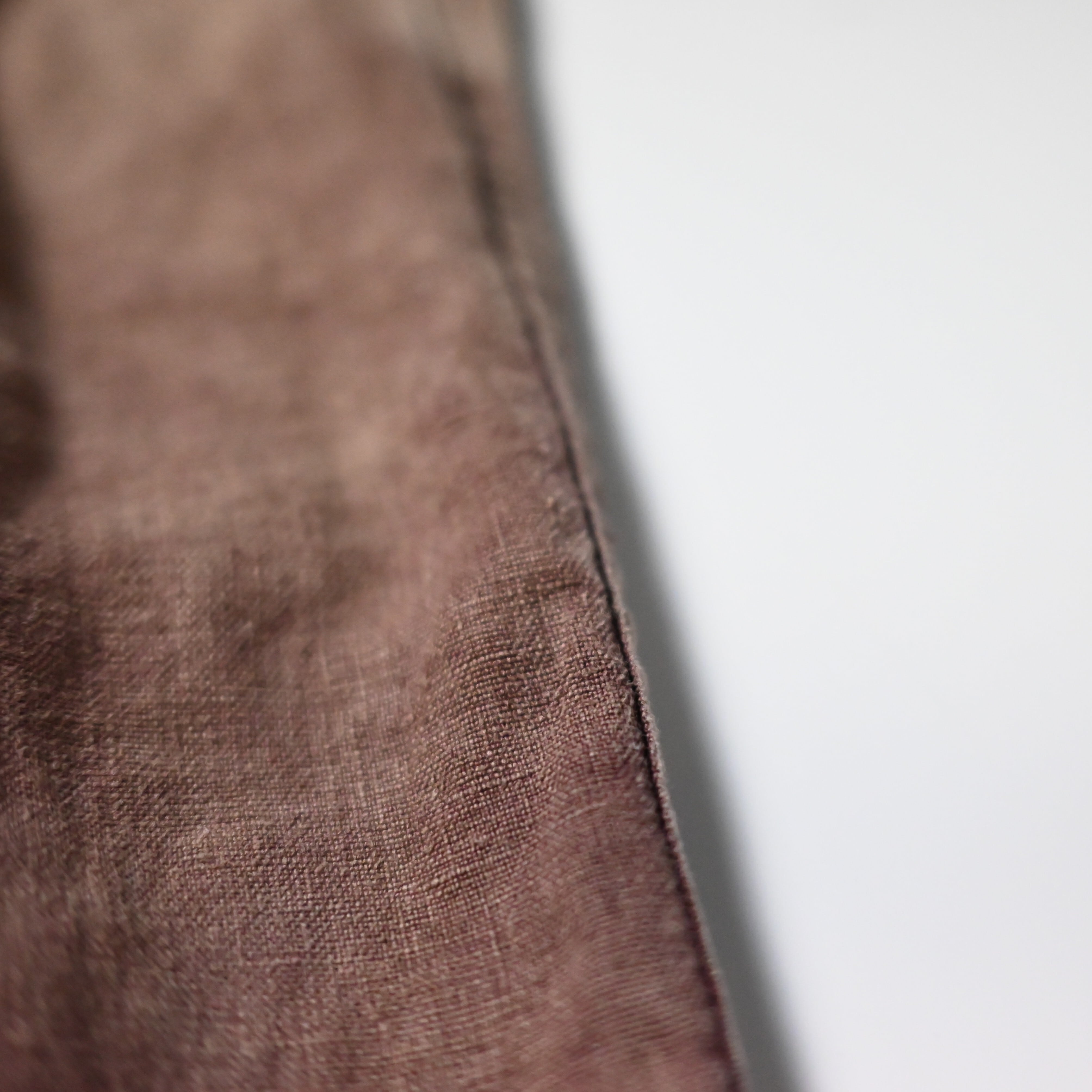 ANACHRONORM / FADED SULFUR DYED LINEN WIDE EASY PANTS | GANKO