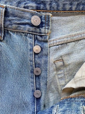 M-197 リーバイス Levis501レギュラー古着 1990年代米国製刻印653  W70cm(ぐるり）L79cm(股下）#copri