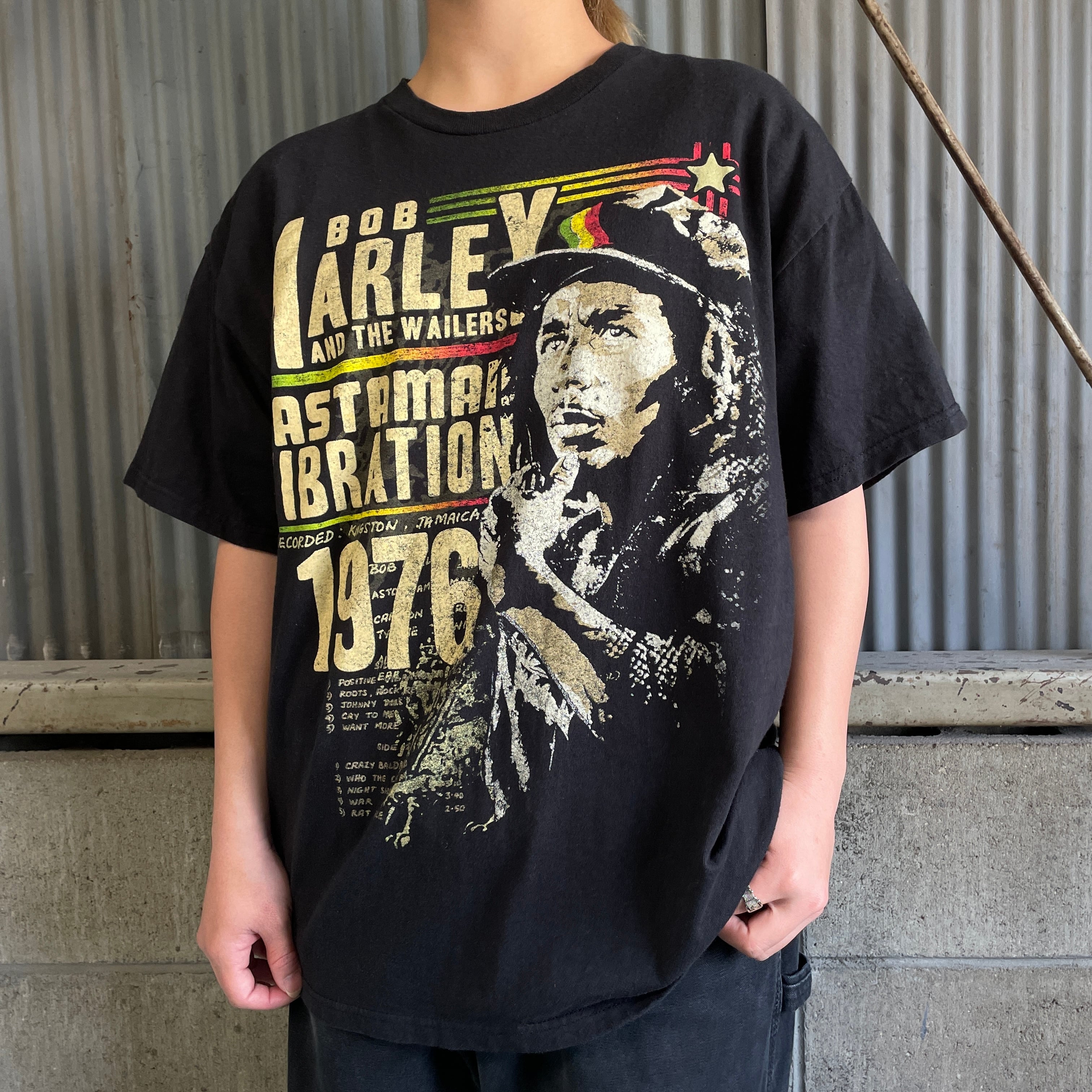 希少 BOB MARLEY ZION Tシャツ ボブマーリー 白T