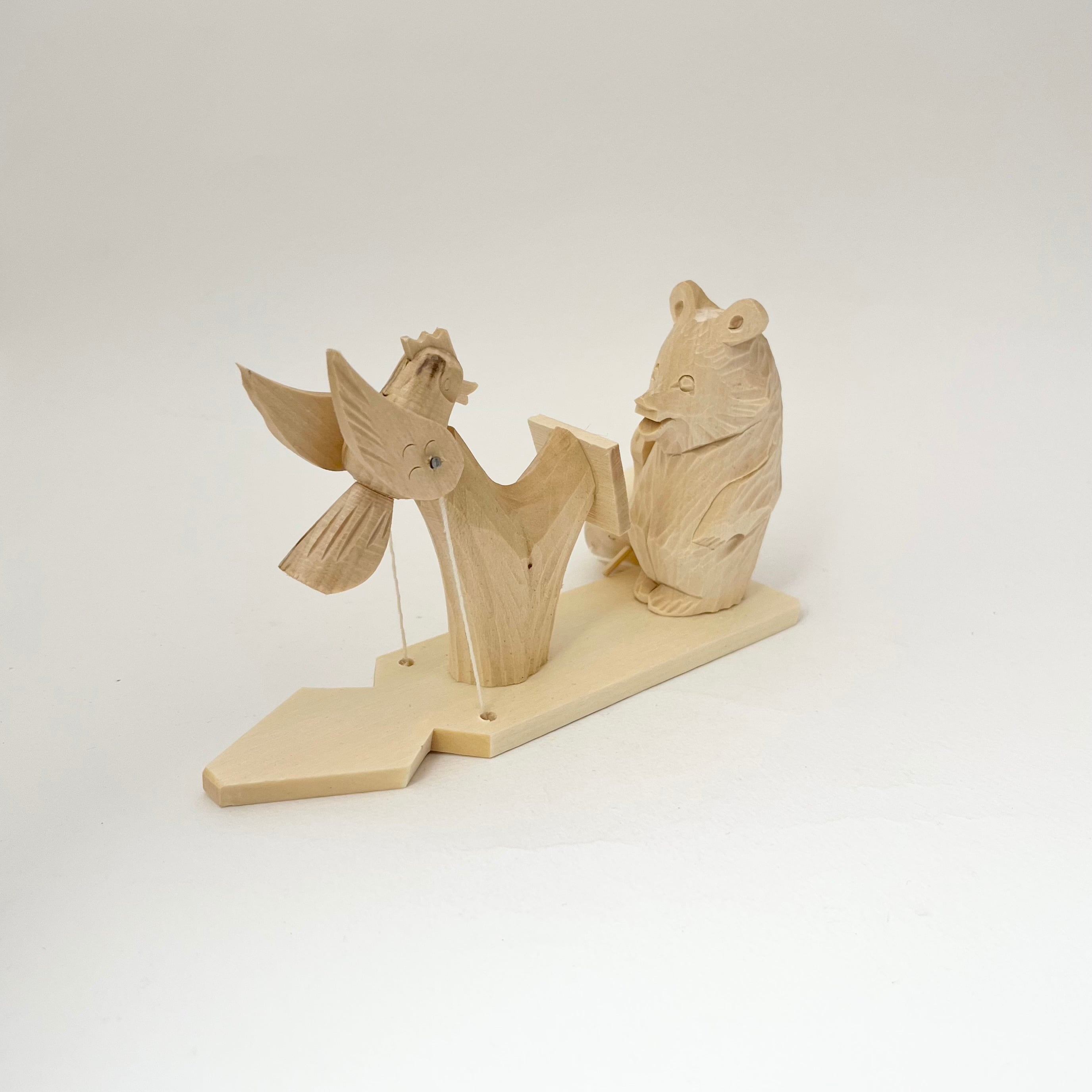 ボゴロツコエ木地玩具「クマの指揮者」