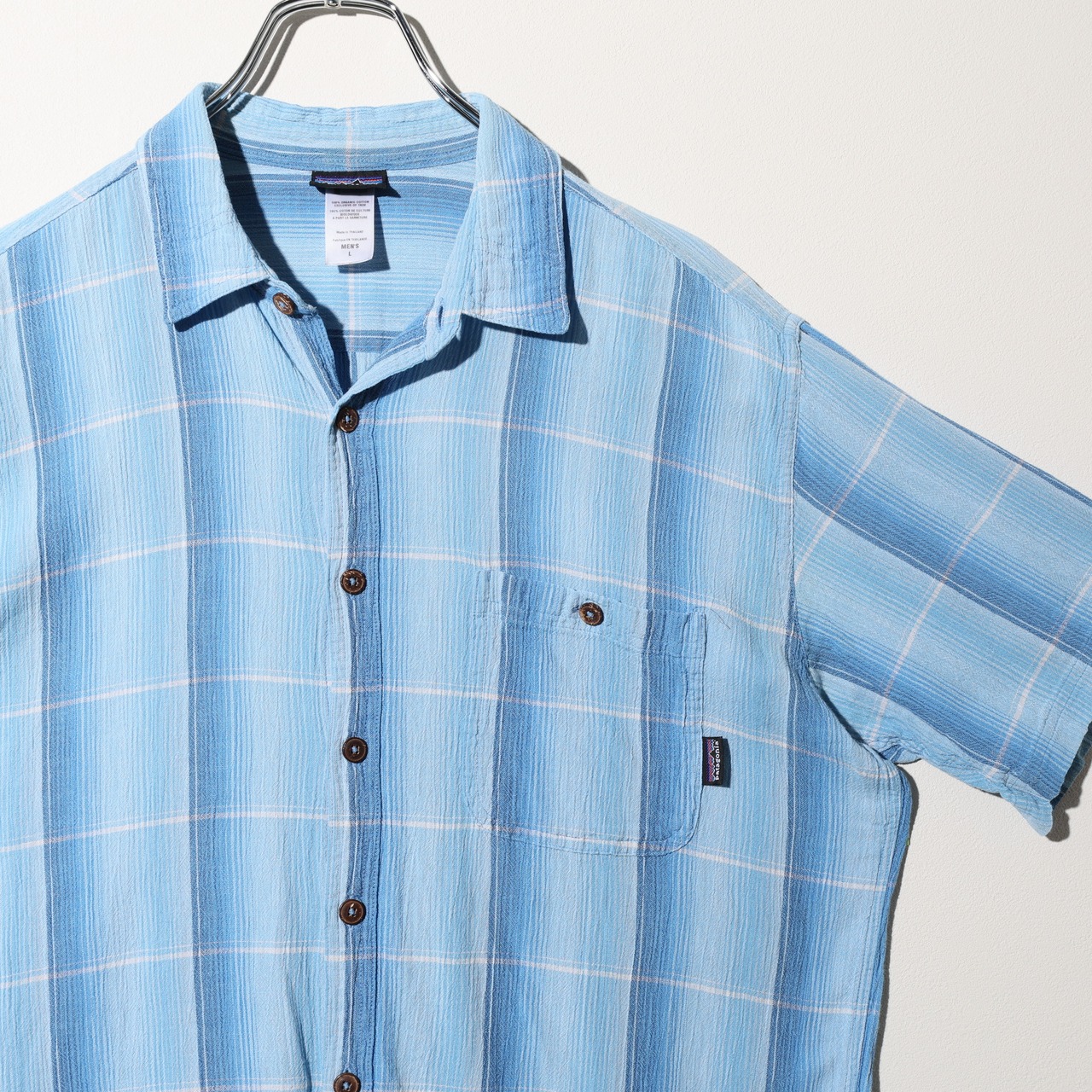 Mint L 10年 オンブレ A/C Yarn Dye Shirt Patagonia ACシャツ ヤーンダイ パタゴニア