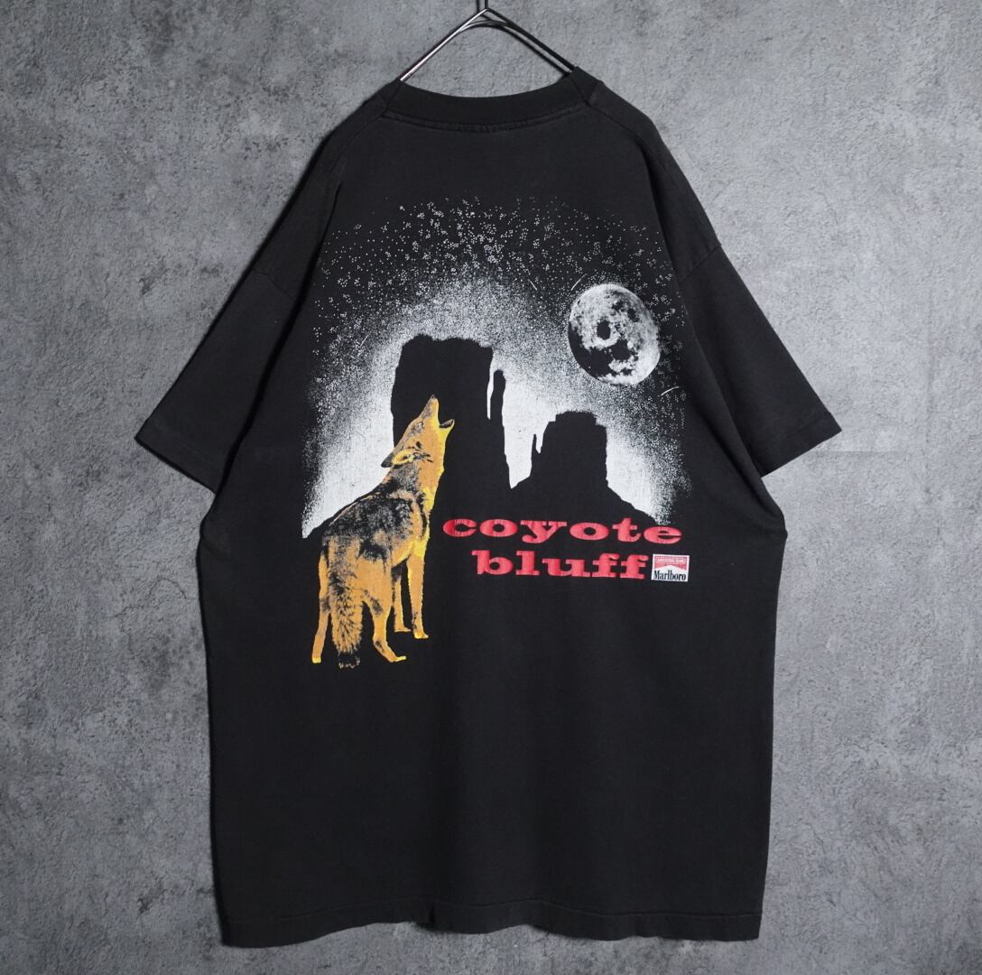 90s “Marlboro” Black Print T-shirt