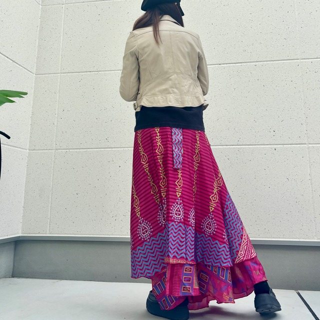 シルク巻きスカートna8030