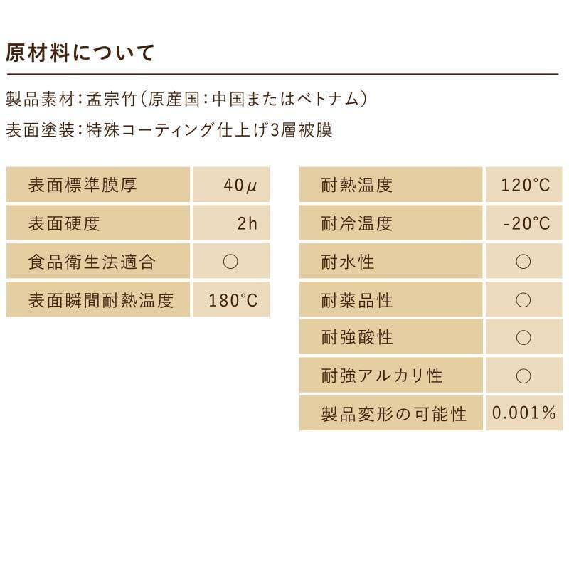 ECL-1-2 (9マスプレート) 業務用食洗機対応 竹製食器 ETHICLE