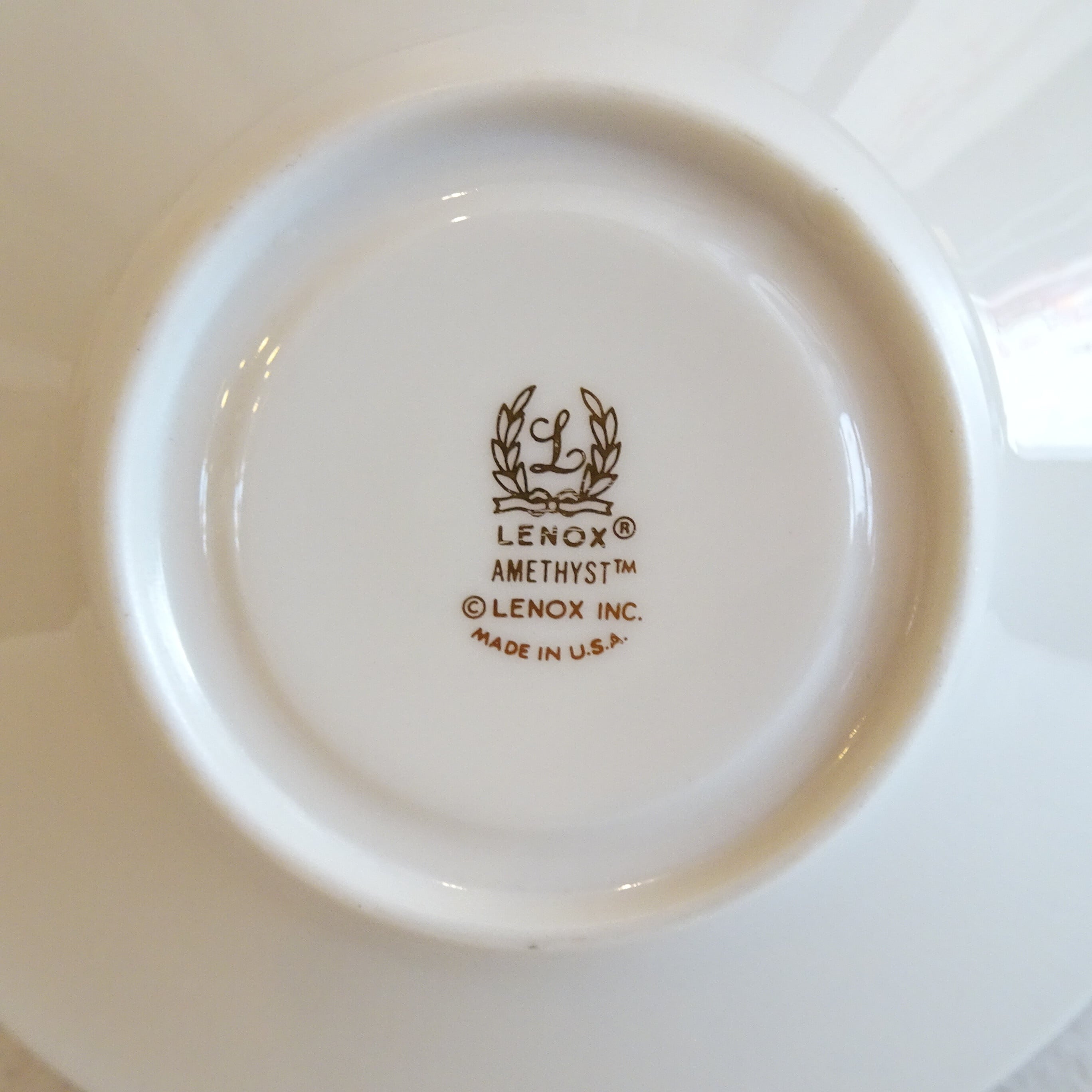 アメリカ・LENOX社 AMETHYST カップ＆ソーサー | 純喫茶家具の村田商會