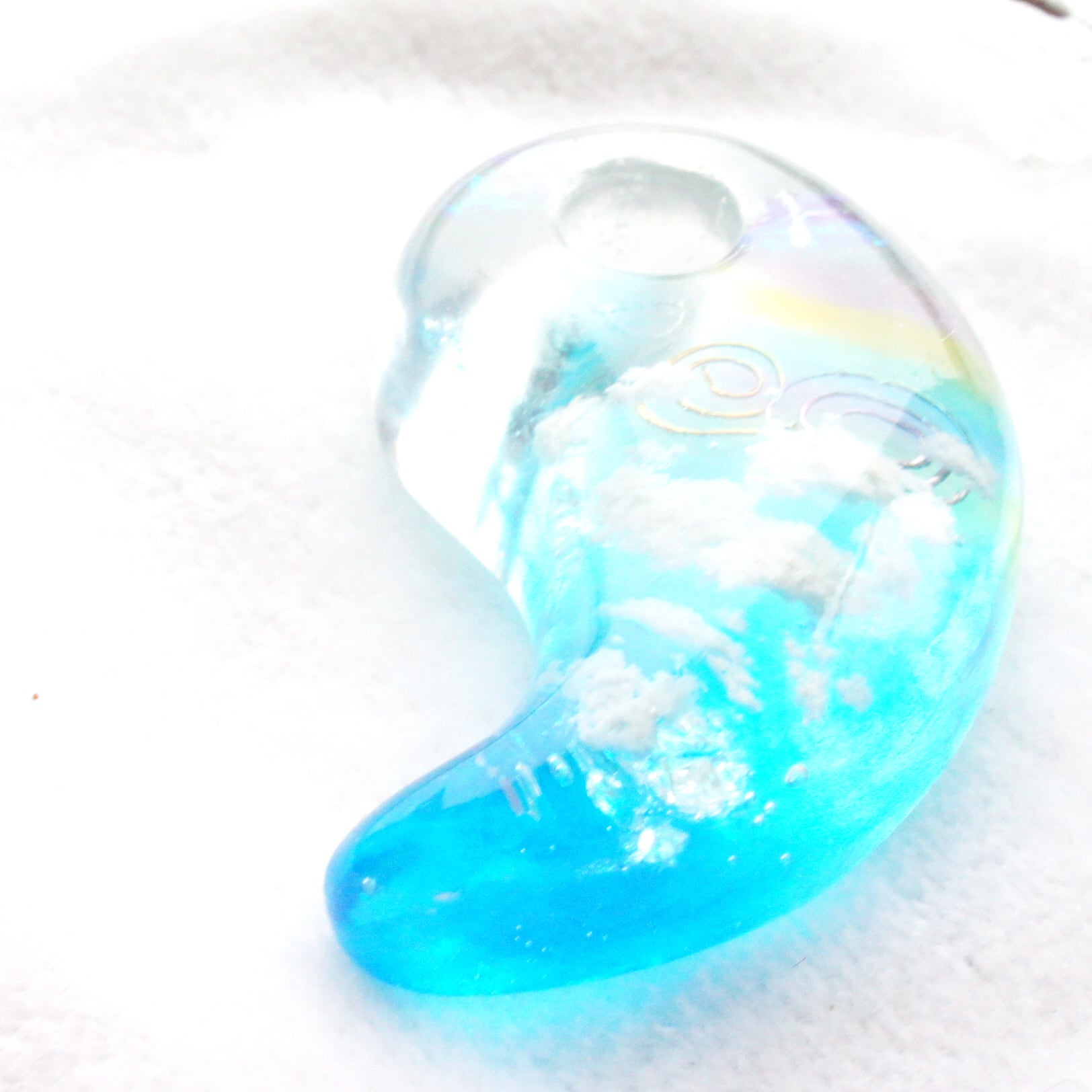 浄化の空】幸運の勾玉アクセサリー(大) | Oneness Spirit Art・Magatama