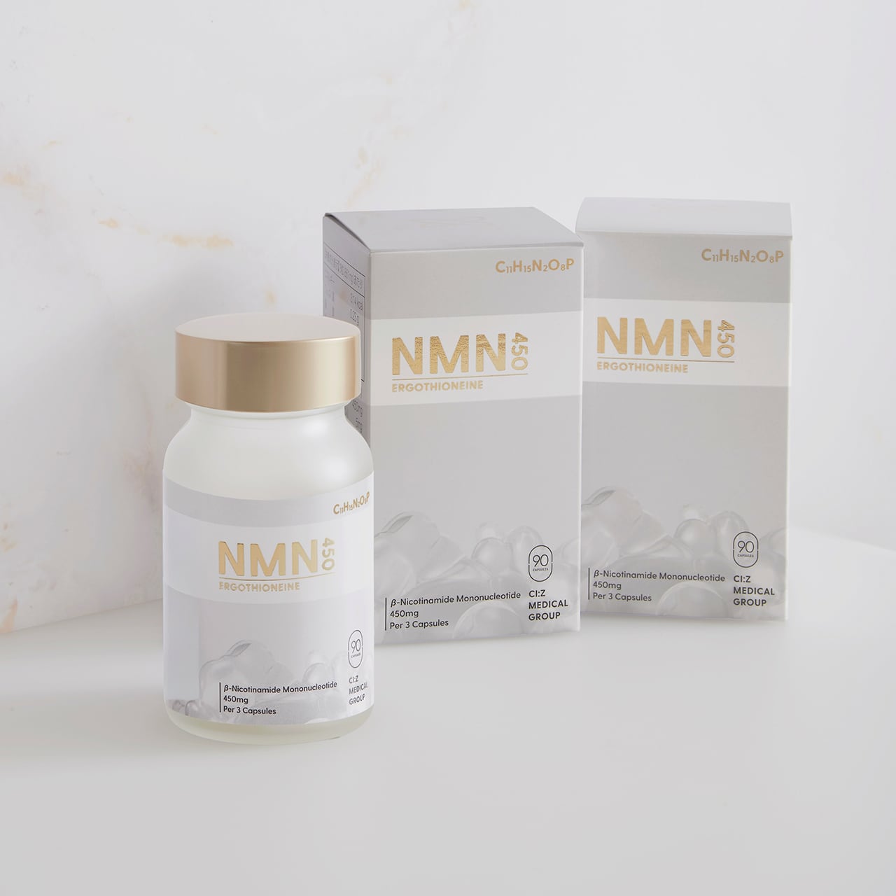 NMN450 エルゴチオネイン★お得な3本(約3か月)セットも!【シロノクリニックオリジナル NMNサプリメント】