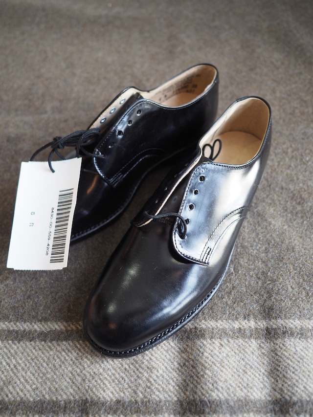 【NOS】6R (24.5~25cm) 1995’s U.S.Navy leather service shoes / Dress Oxford WOLVERLINE USA製 サービスシューズ ブラック デッドストック