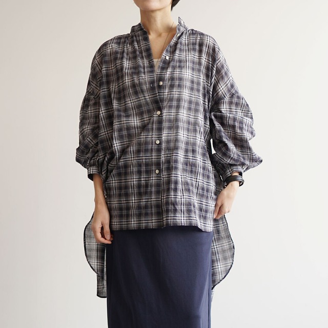 シアーチェックシャツ TS610065 ーーサイズ画像なし