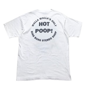 vintage 1990’s “HOT POOP” shop tee