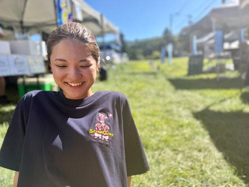 RUGBY CATS LINE OUT 刺繍Tシャツ　ネイビー