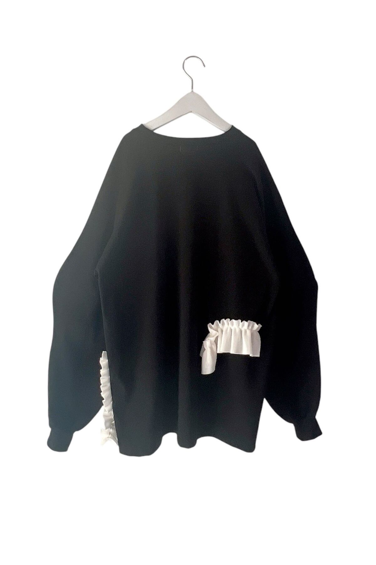 VARIOUS MESH FRILL L/S TEE / F1 | frankygrow concept shop