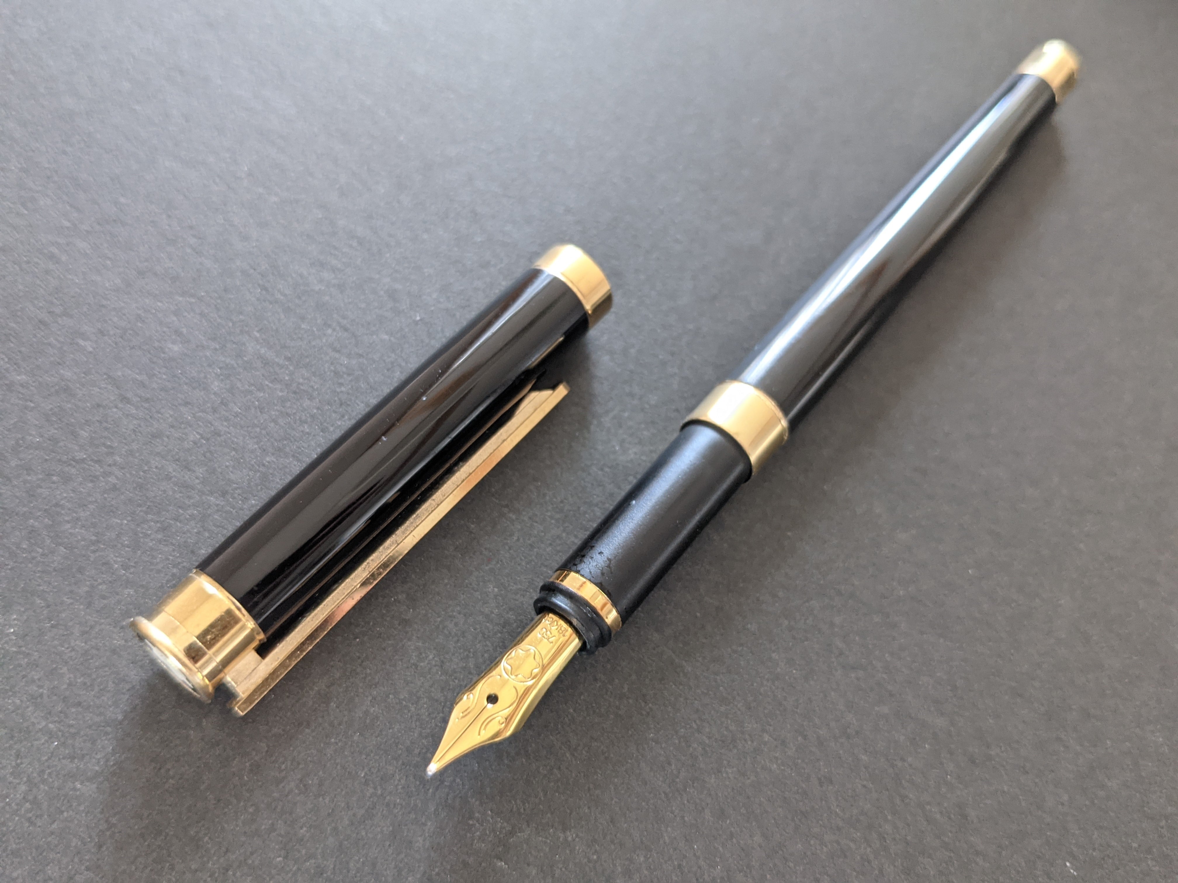 '90s モンブラン ノブレス オブリージュ MONTBLANC Nobless Oblige （中字） 18K 02613 | 川口明弘の調整万年筆