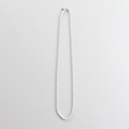 Facet Ball Chain Necklace(60cm)
