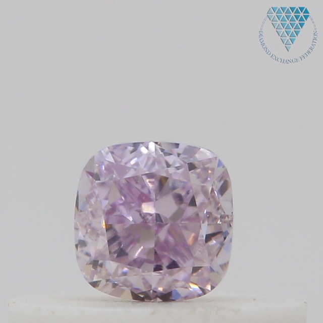 0.25 ct FANCY  PINK-PURPLE VS2 CUSHION GIA 天然  ダイヤモンド ルース