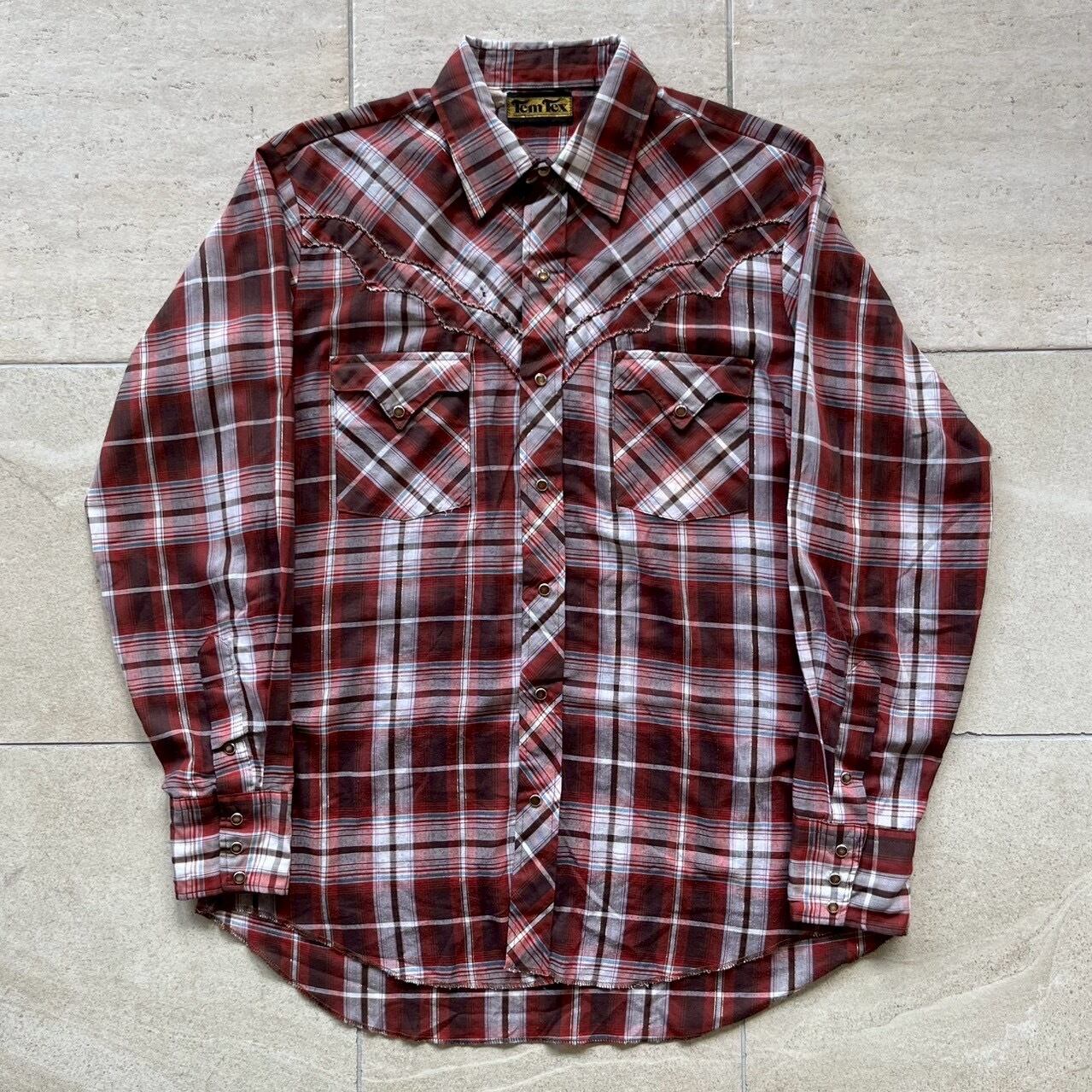70's Tem Tex Western Shirt | DESERTSNOW