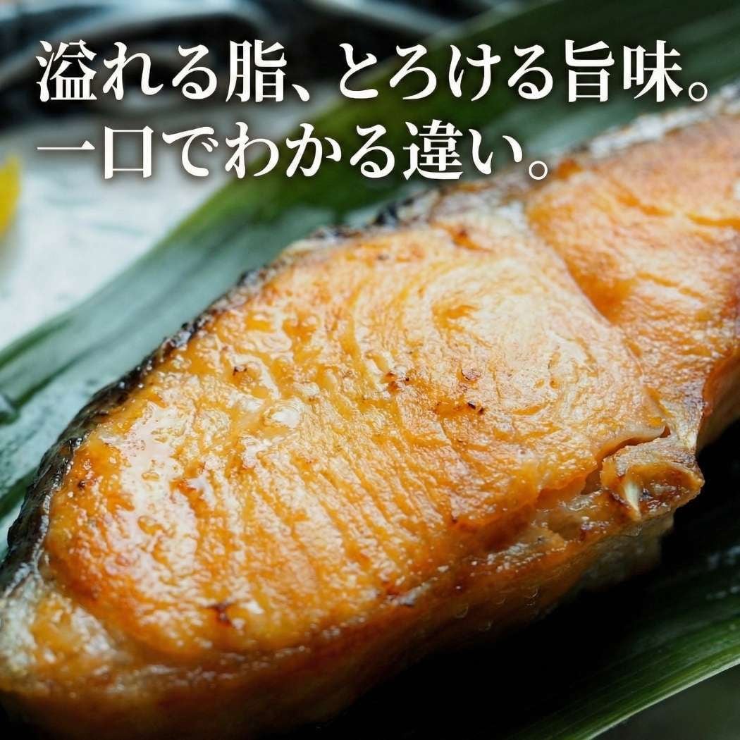 鮭マグロページ まぐろや 中辛 定塩 銀鮭 厚切り 塩鮭 切身 4切 1パック 冷凍 真空