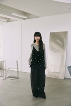 DU260732  Embroidery Velours Camisole【Set Up可】
