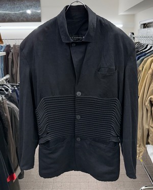 1990s CALUGI E GINNELLI STRAPPED TAILORED JACKET