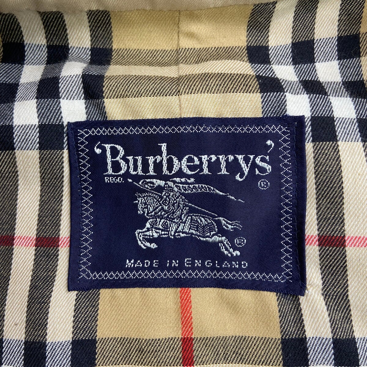 70~80年代 英国製 Burberry's バーバリー ステンカラーコート バルマ