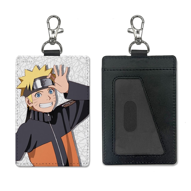 NARUTO-ナルト- 疾風伝 うずまきナルト パスケース（ナスカン付き）