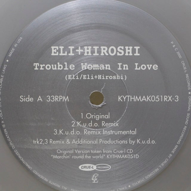 Eli + Hiroshi / Trouble Woman In Love [KYTHMAK051RX-3] - 画像3