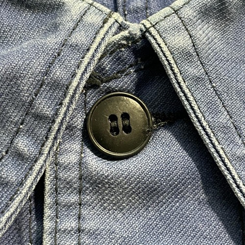 60s barbe bleue コットンツイル フレンチワークジャケット 詳細写真12