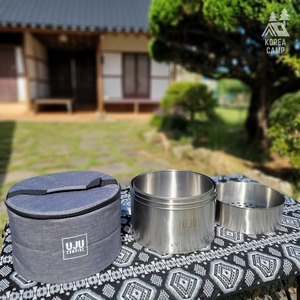 【UJU CAMPING】二次燃焼ミニストーブ28★軽量コンパクト！韓国人気ブランド