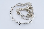 BN-115 BP Cross Junction bangle (Double Gurumetto chain)